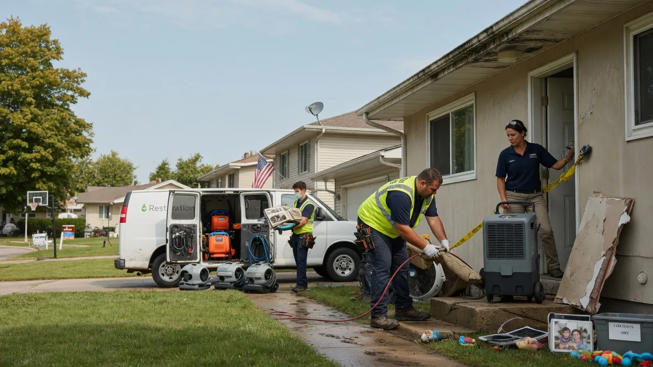 Water Damage Restoration in Blue Springs, NE near me